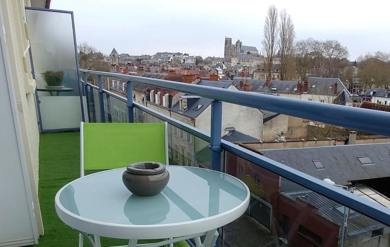 T3 Bord Centre Ville - 4Eme Etage - Fetes Interdites Bourges Exterior foto
